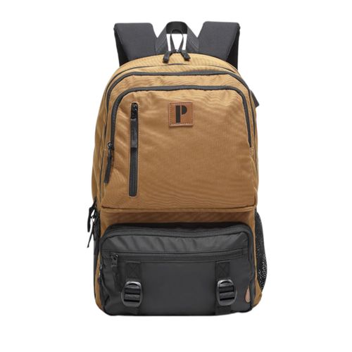 MOCHILA AIDEN MOSTAZA / NEGRO