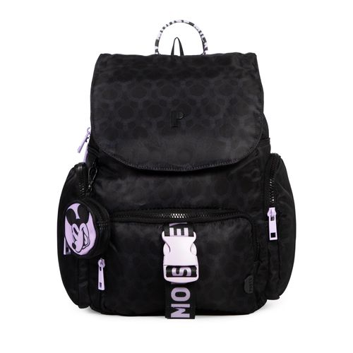 MOCHILA ANGELINA-MCH MICKEY BLACK PATTERN
